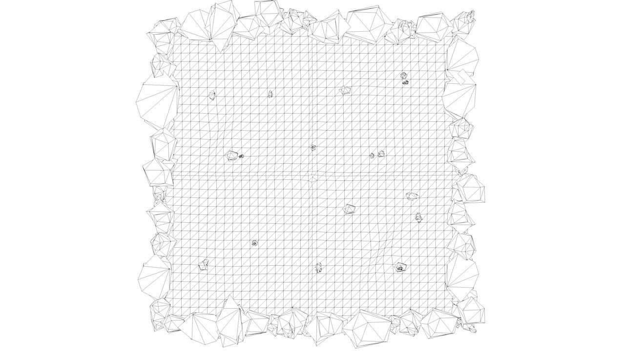 3 Stylized Game Environments Low-poly 3D model_10