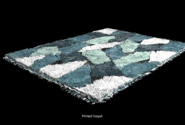 Carpets Set rug 3D Model Collection_7