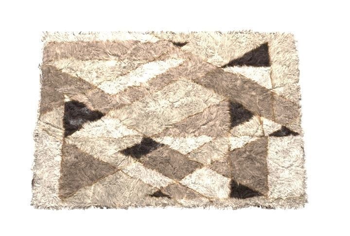 Carpets Set rug 3D Model Collection_17