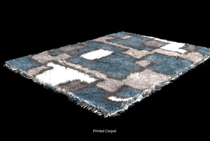 Carpets Set rug 3D Model Collection_6