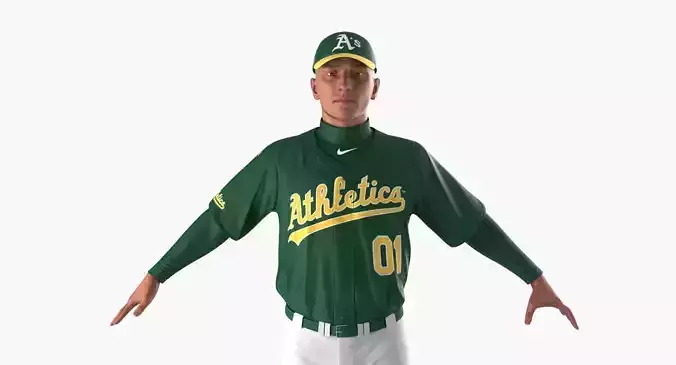 Baseball Player Athletics 2