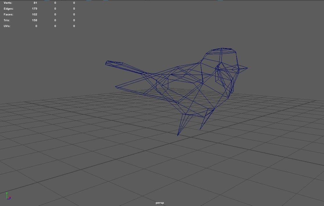Animal Pack Animated Rig Low-poly Low-poly 3D model_5