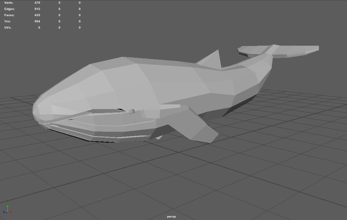 Animal Pack Animated Rig Low-poly Low-poly 3D model_21