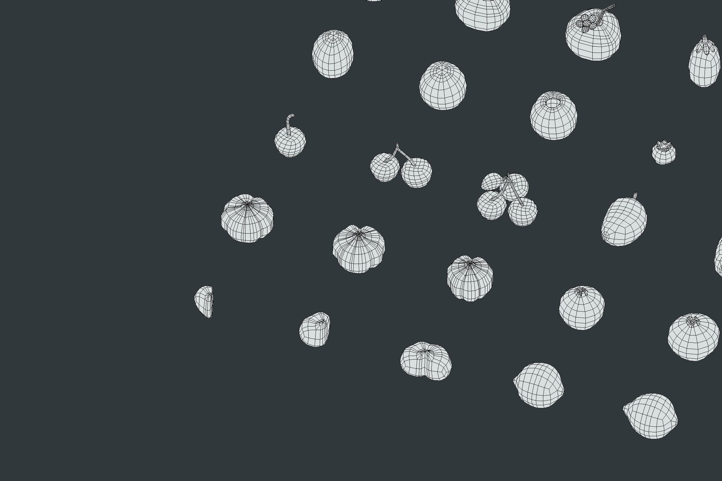 Back Garden - Animation Assets Low-poly 3D model_30