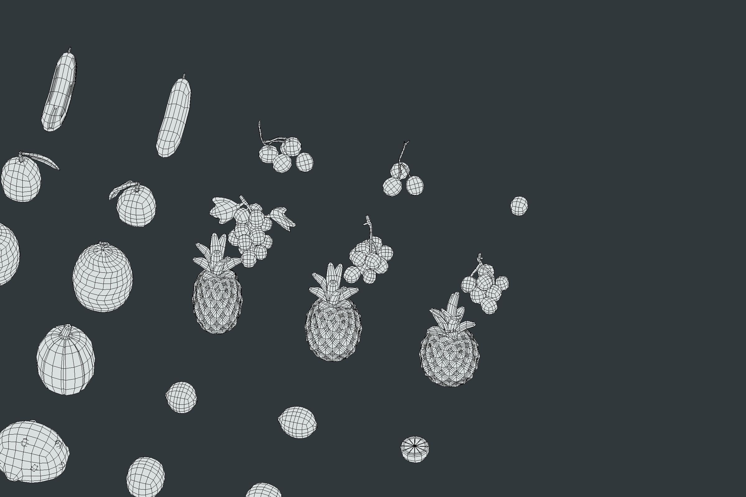 Back Garden - Animation Assets Low-poly 3D model_18