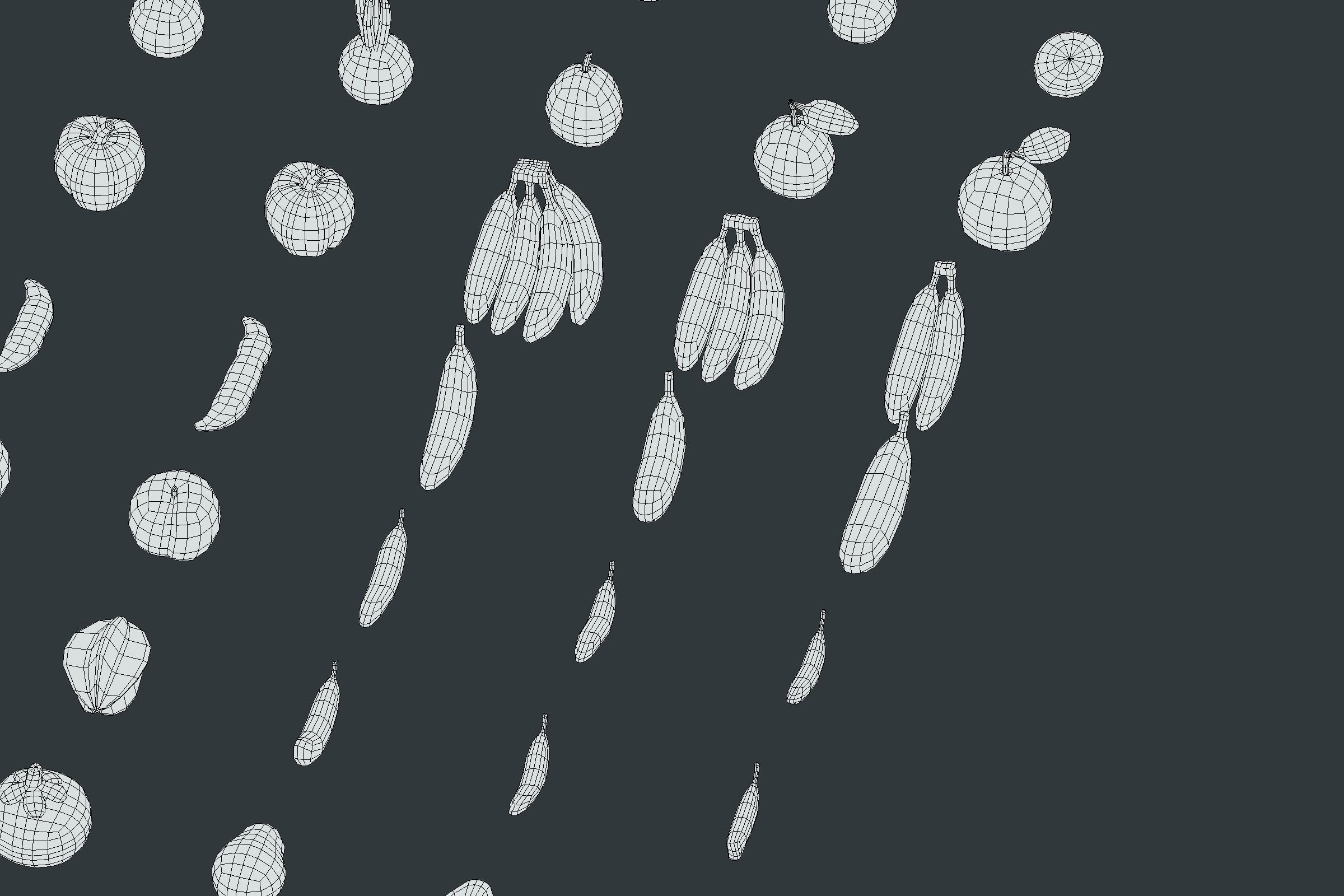 Back Garden - Animation Assets Low-poly 3D model_23