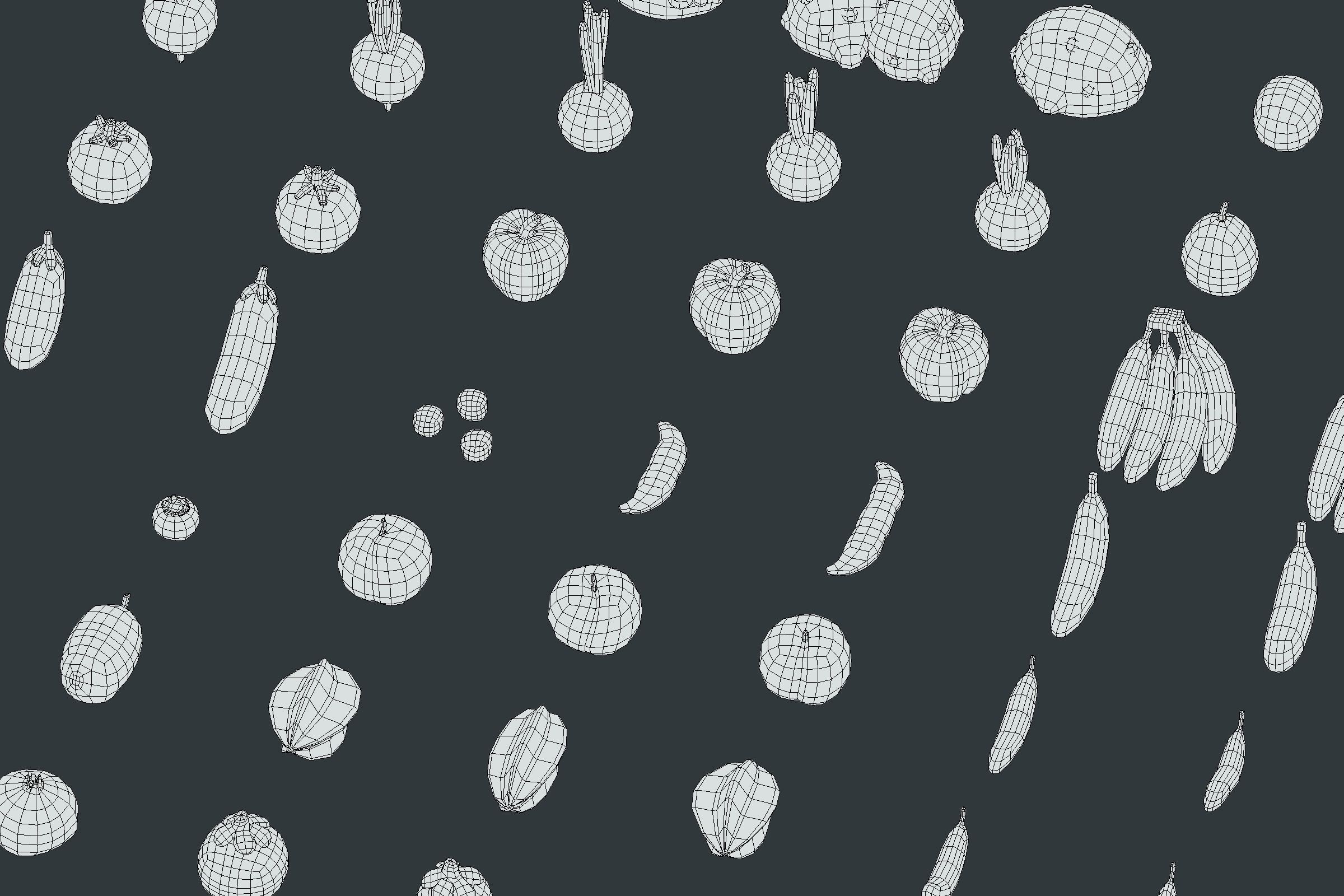 Back Garden - Animation Assets Low-poly 3D model_20