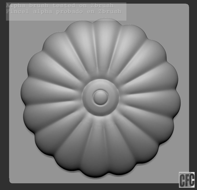 WoodCarving Finial - 3d model for CNC - FinialCFC04 3D print model_24