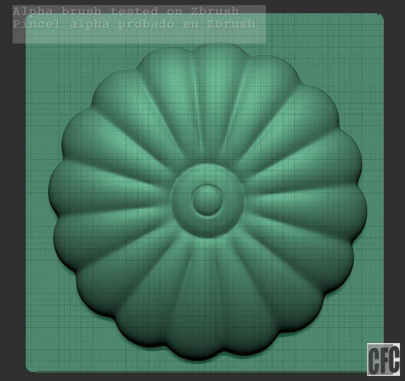 WoodCarving Finial - 3d model for CNC - FinialCFC04 3D print model_27