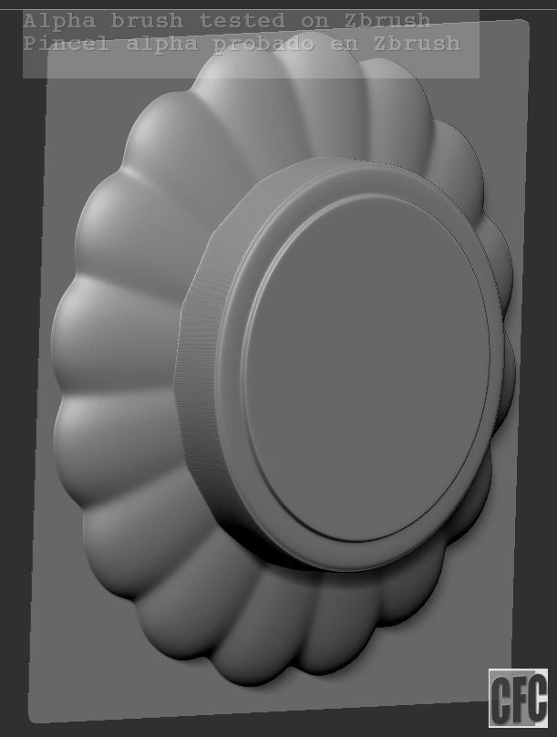 WoodCarving Finial - 3d model for CNC - FinialCFC04 3D print model_15