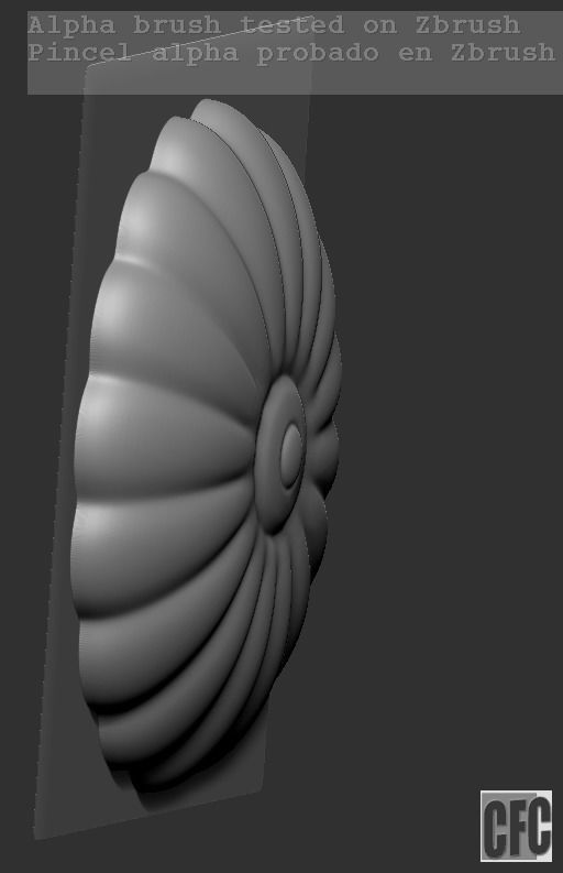 WoodCarving Finial - 3d model for CNC - FinialCFC04 3D print model_26