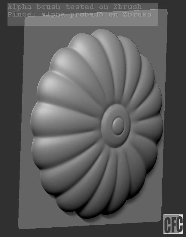 WoodCarving Finial - 3d model for CNC - FinialCFC04 3D print model_25