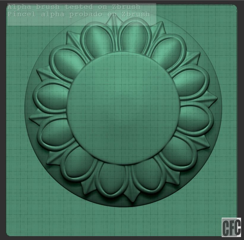 WoodCarving Finial - 3d model for CNC - FinialCFC05 3D print model_20