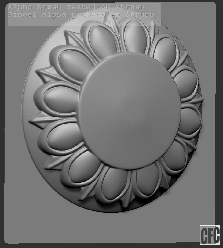 WoodCarving Finial - 3d model for CNC - FinialCFC05 3D print model_18