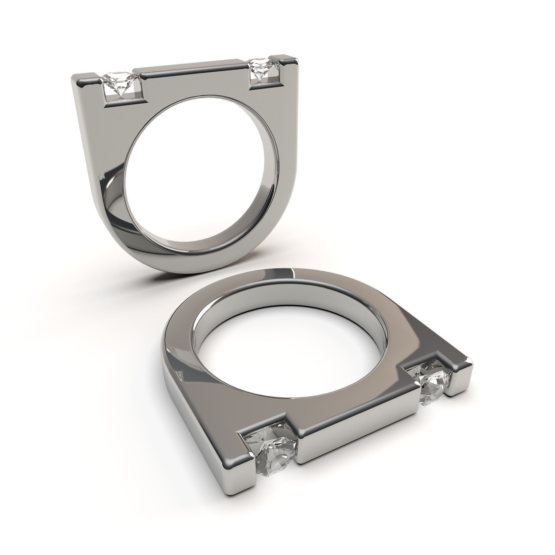 FASHION RING 2 3D print model_1