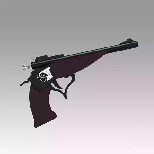 Girl Frontline Thompson Center Contender Gun Cosplay Weapon 3D model