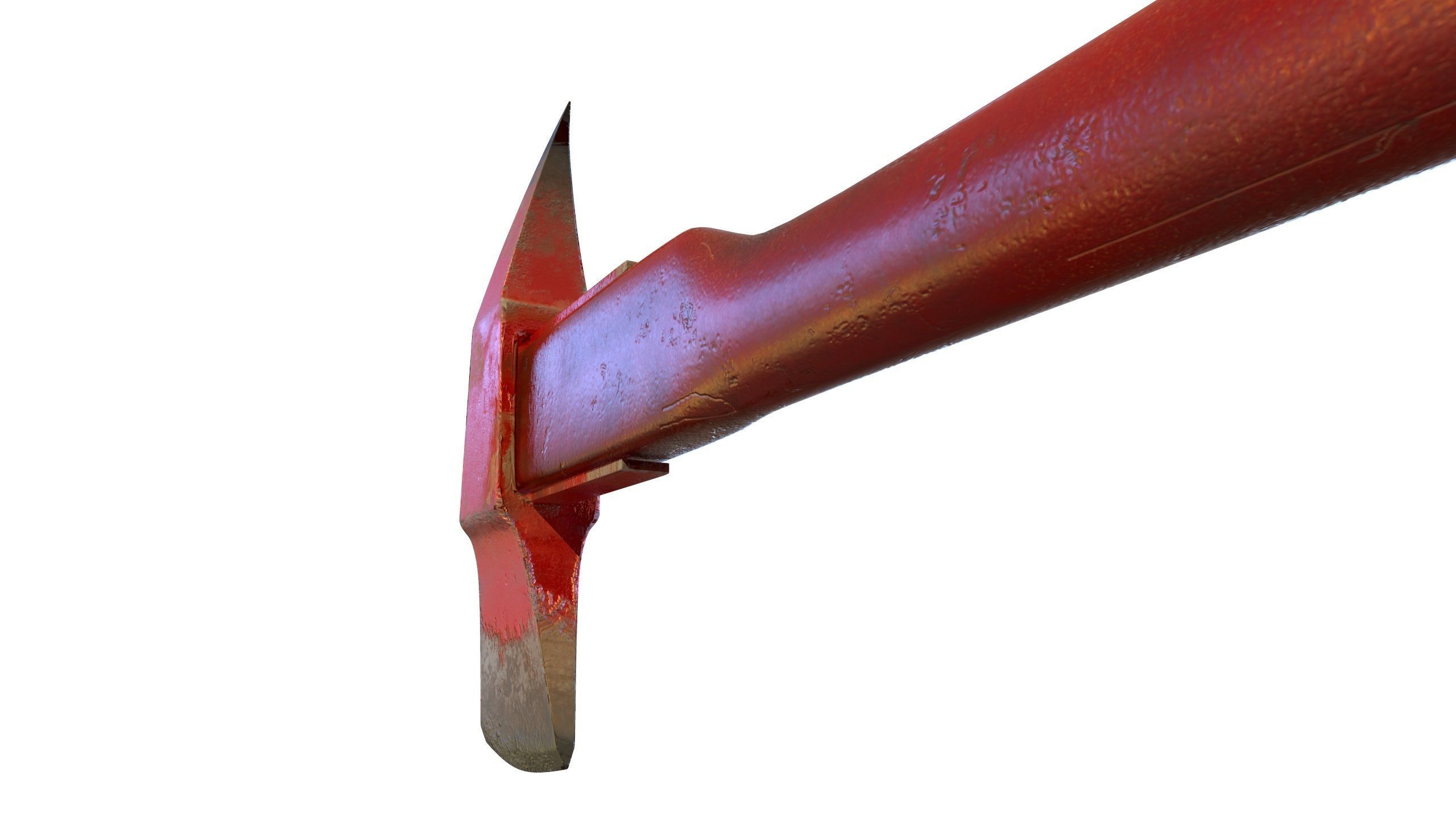 AXE Firefighter Low-poly 3D model_33