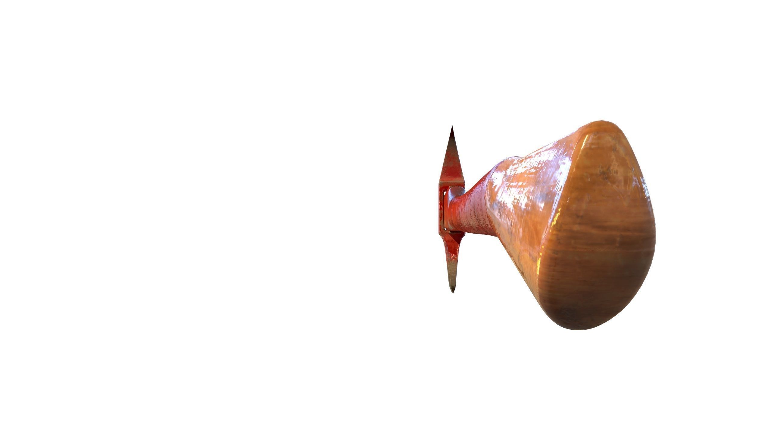 AXE Firefighter Low-poly 3D model_32