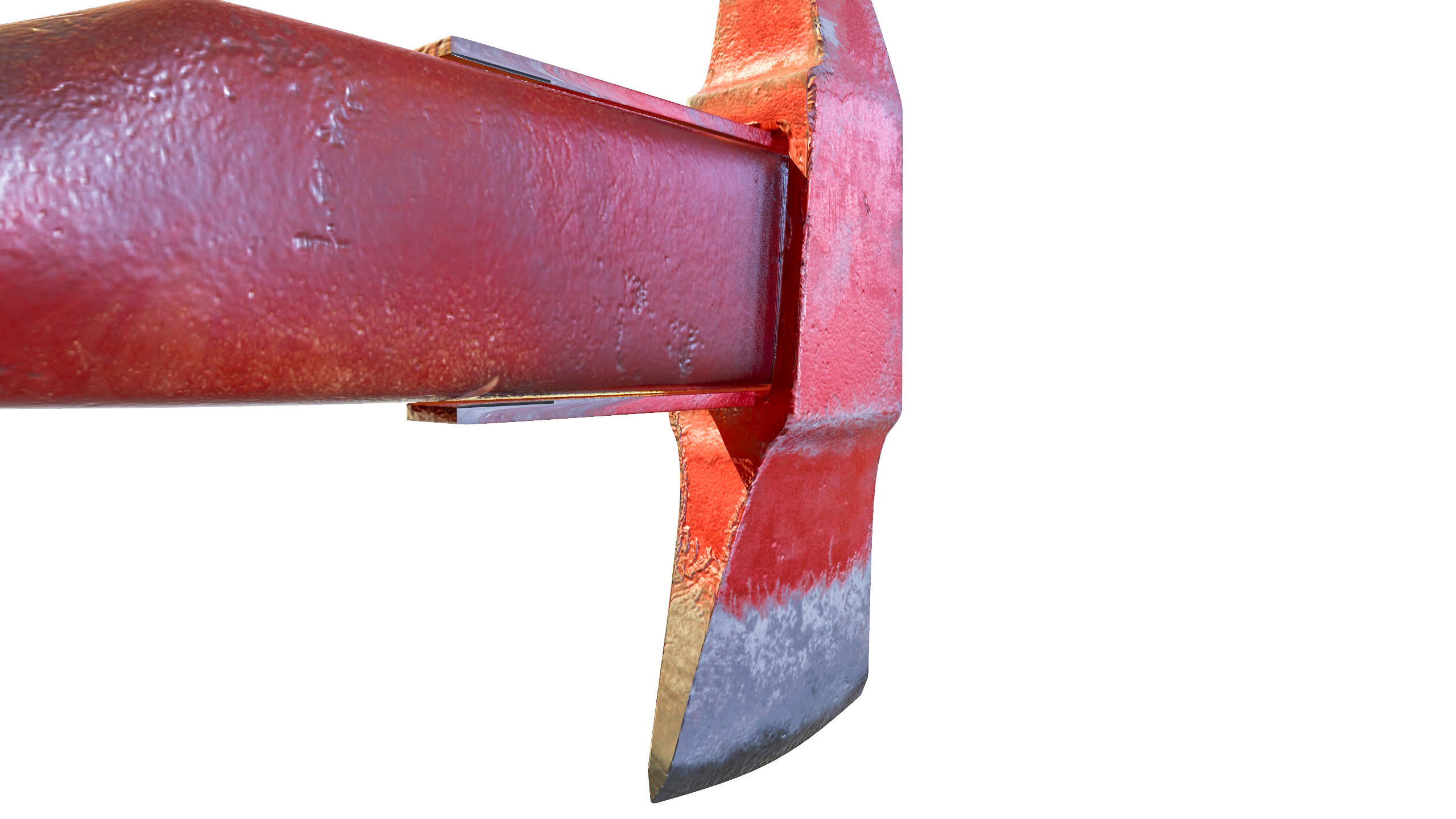 AXE Firefighter Low-poly 3D model_38