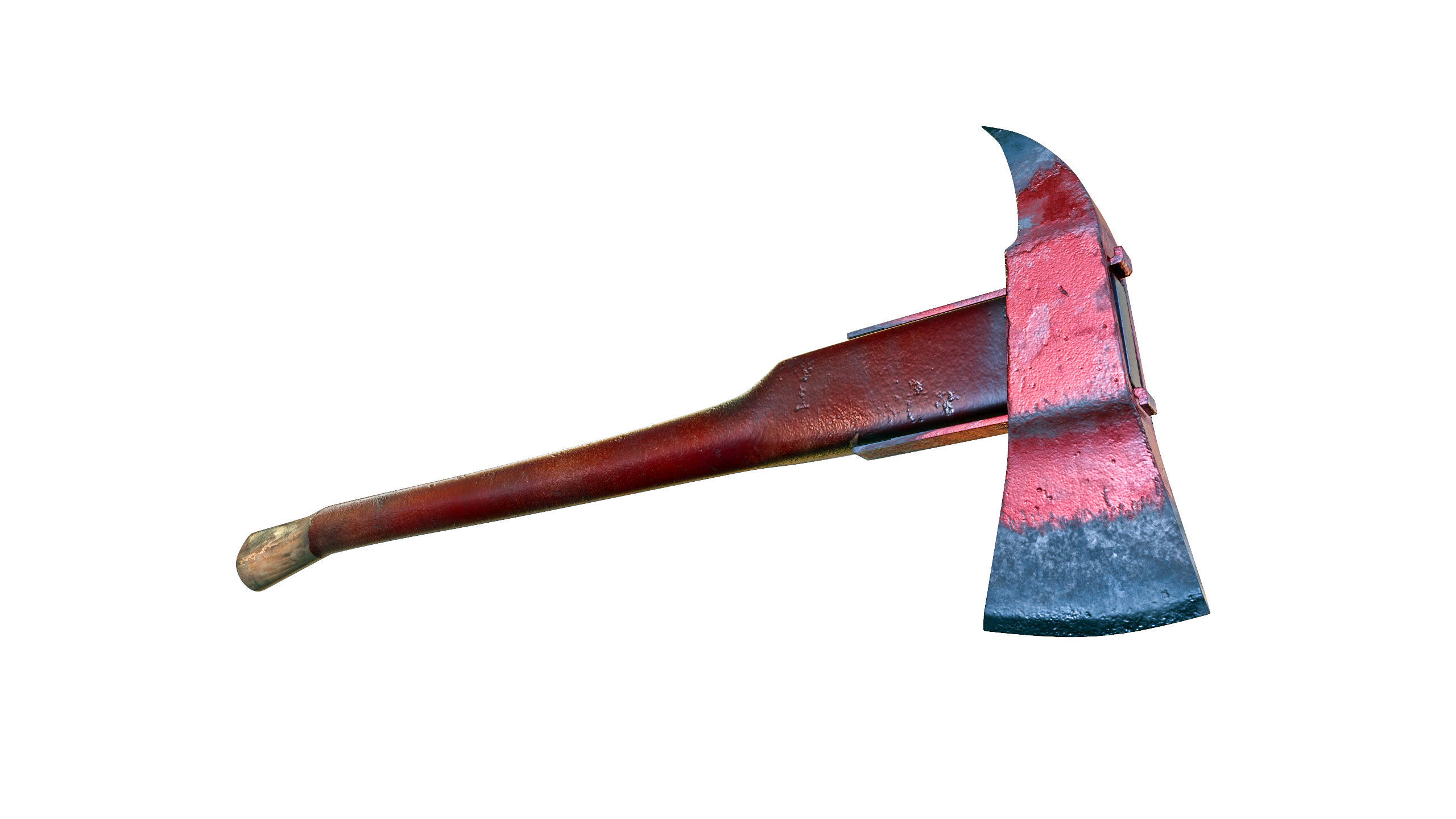 AXE Firefighter Low-poly 3D model_30