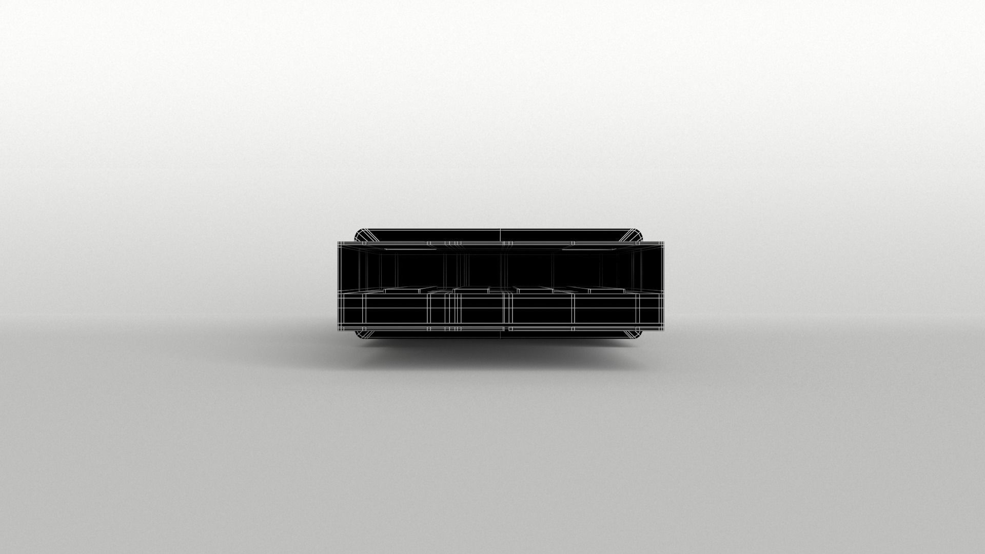 USB v1 005 Low-poly 3D model_6