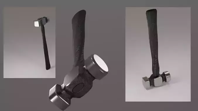 Forging Hammer 3D model