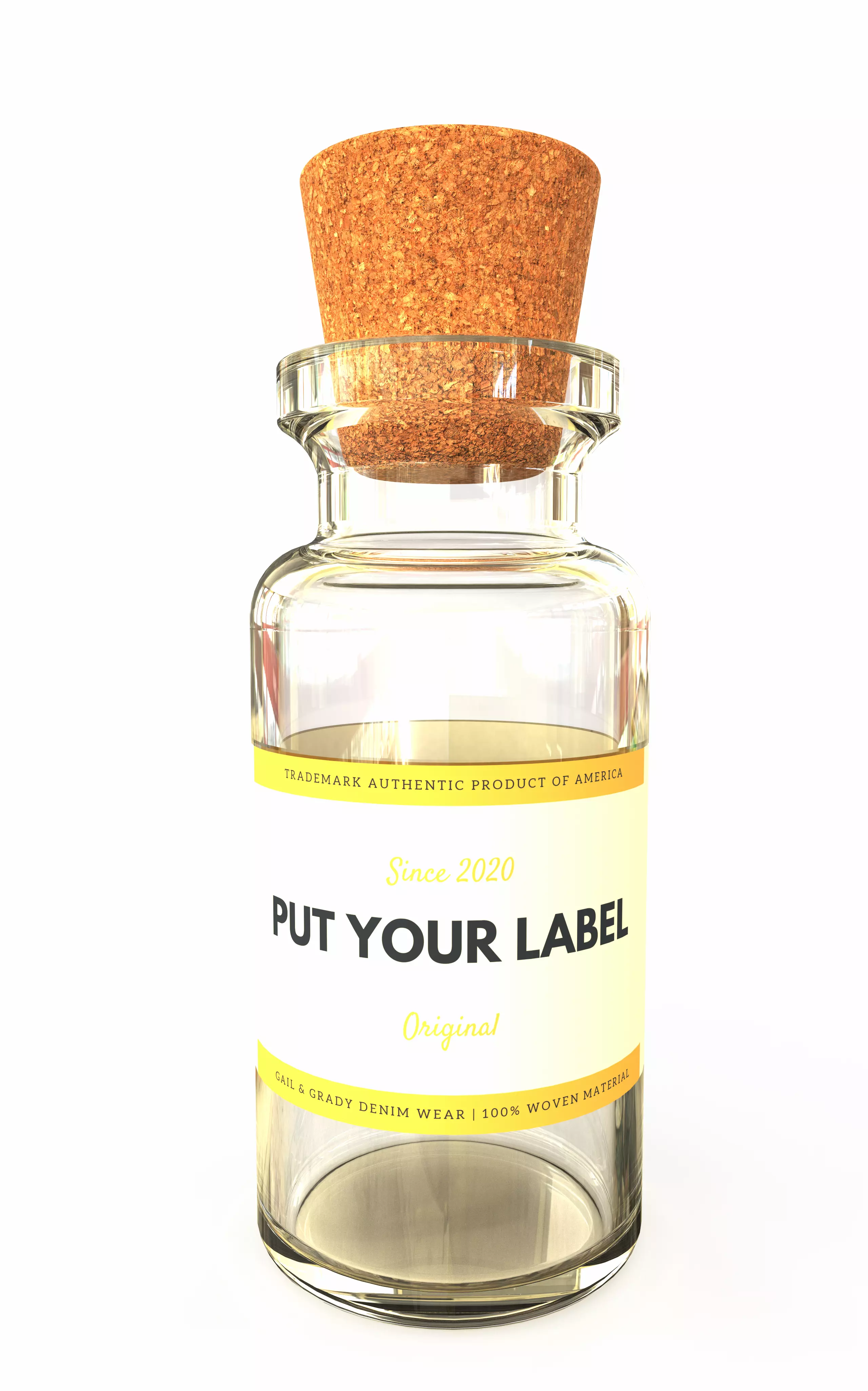 Glass Bottle 3D print model