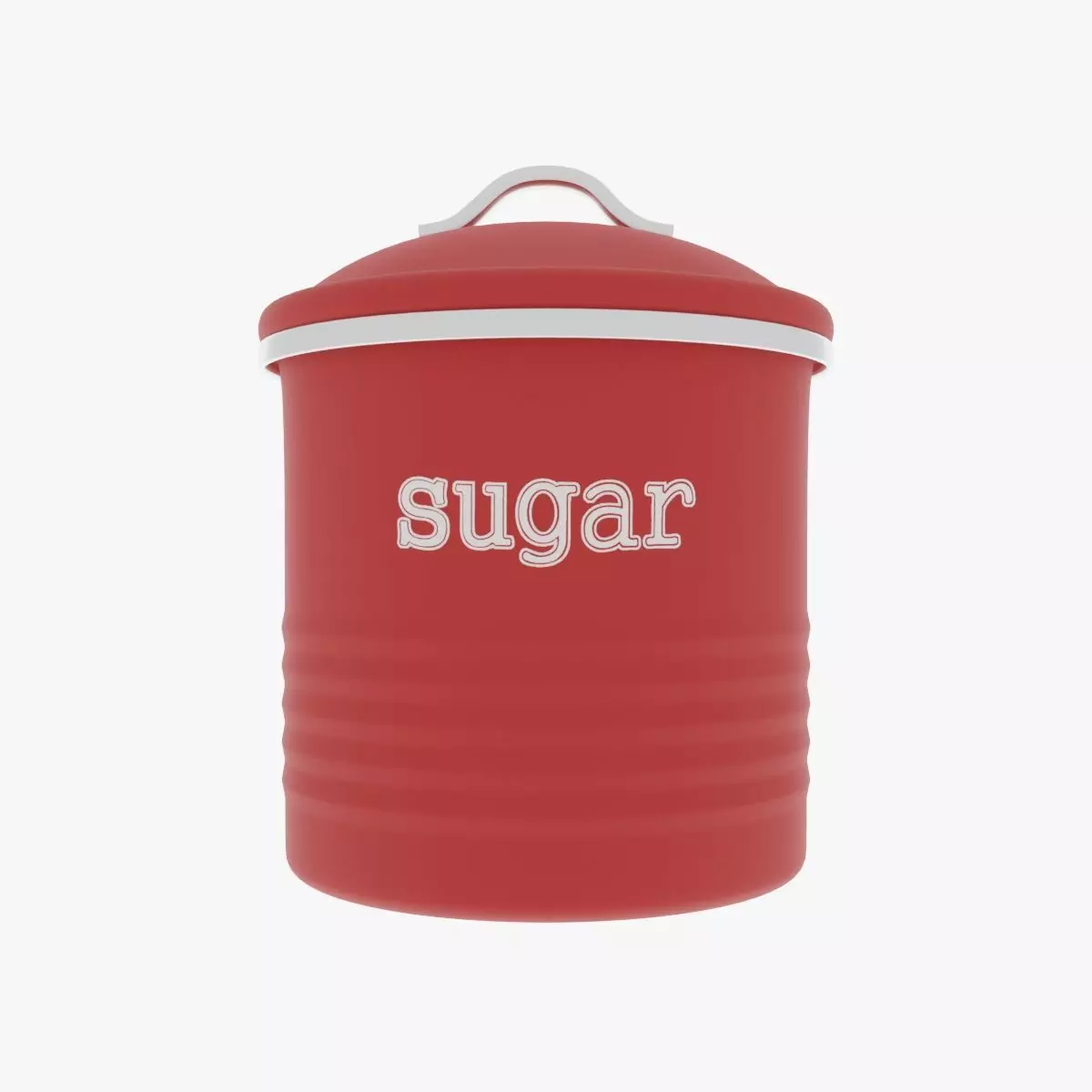 Sugar Canister 3D model_0