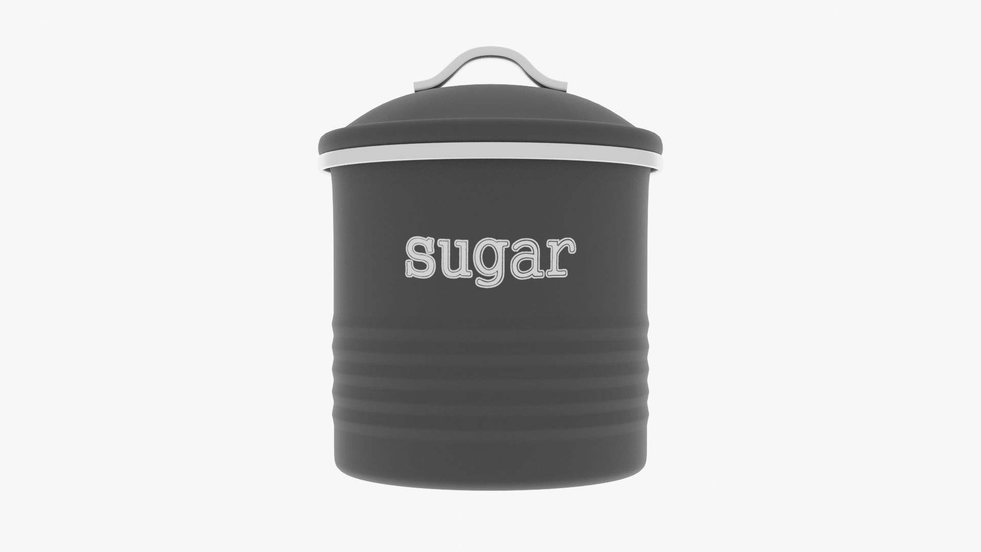 Sugar Canister 3D model_2