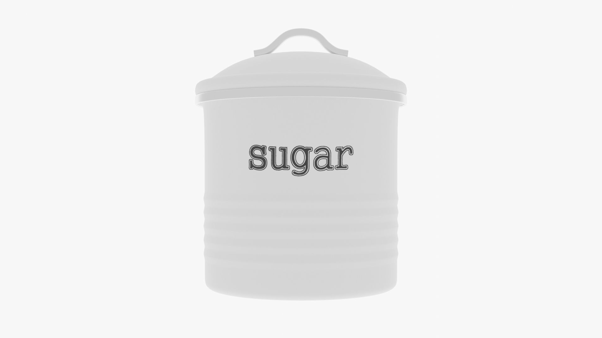 Sugar Canister 3D model_3