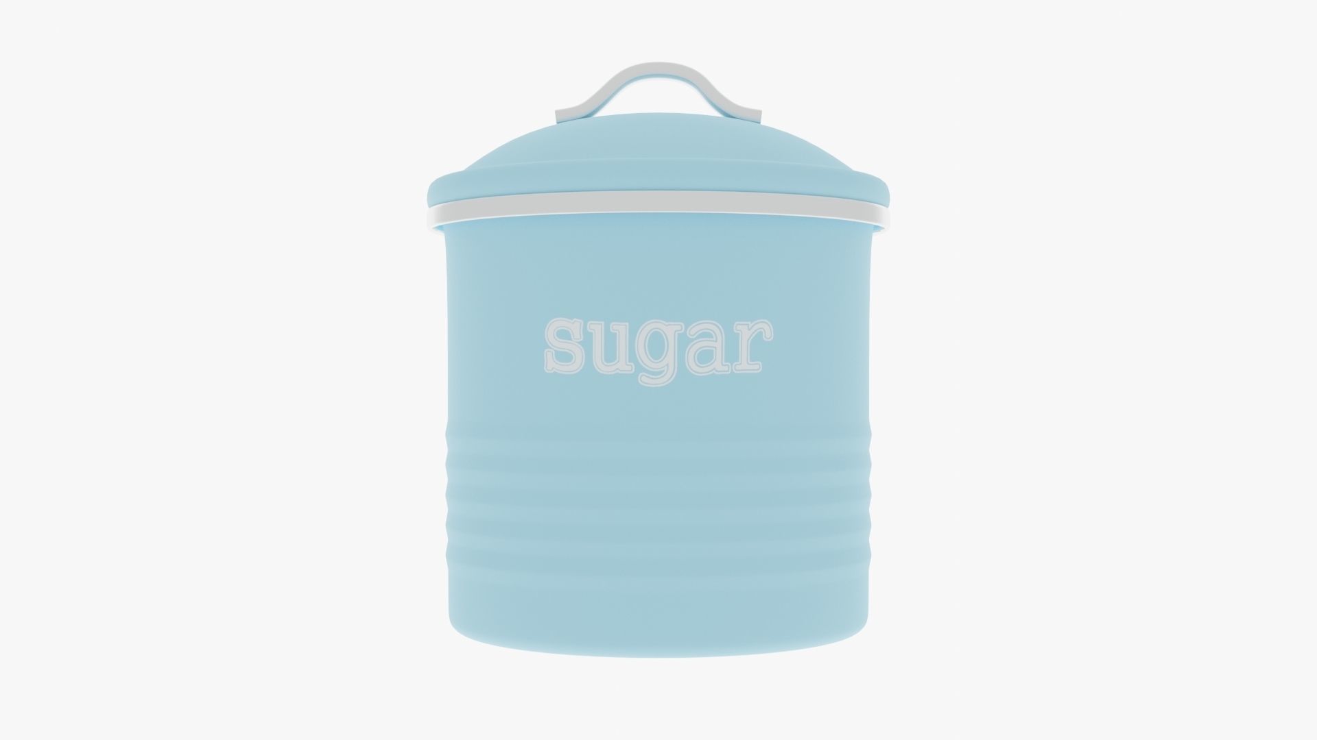 Sugar Canister 3D model_1