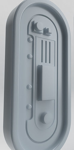 Mos Espa Control Panel 3D print model