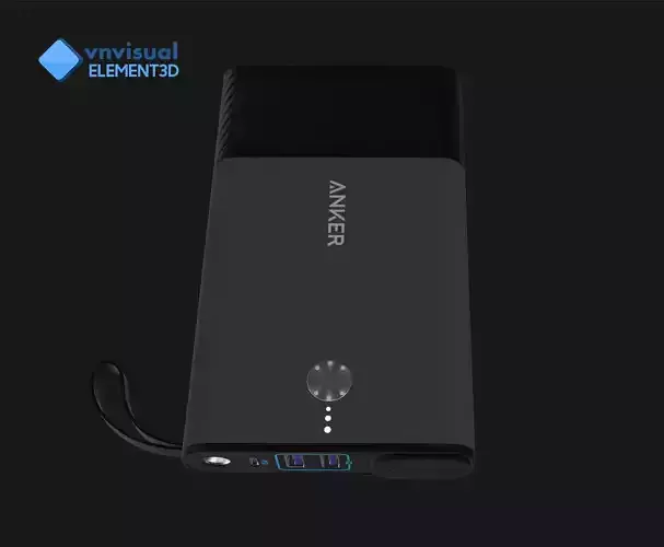 E3D - Anker Powerhouse 100 Portable Battery Pack with AC 3D model
