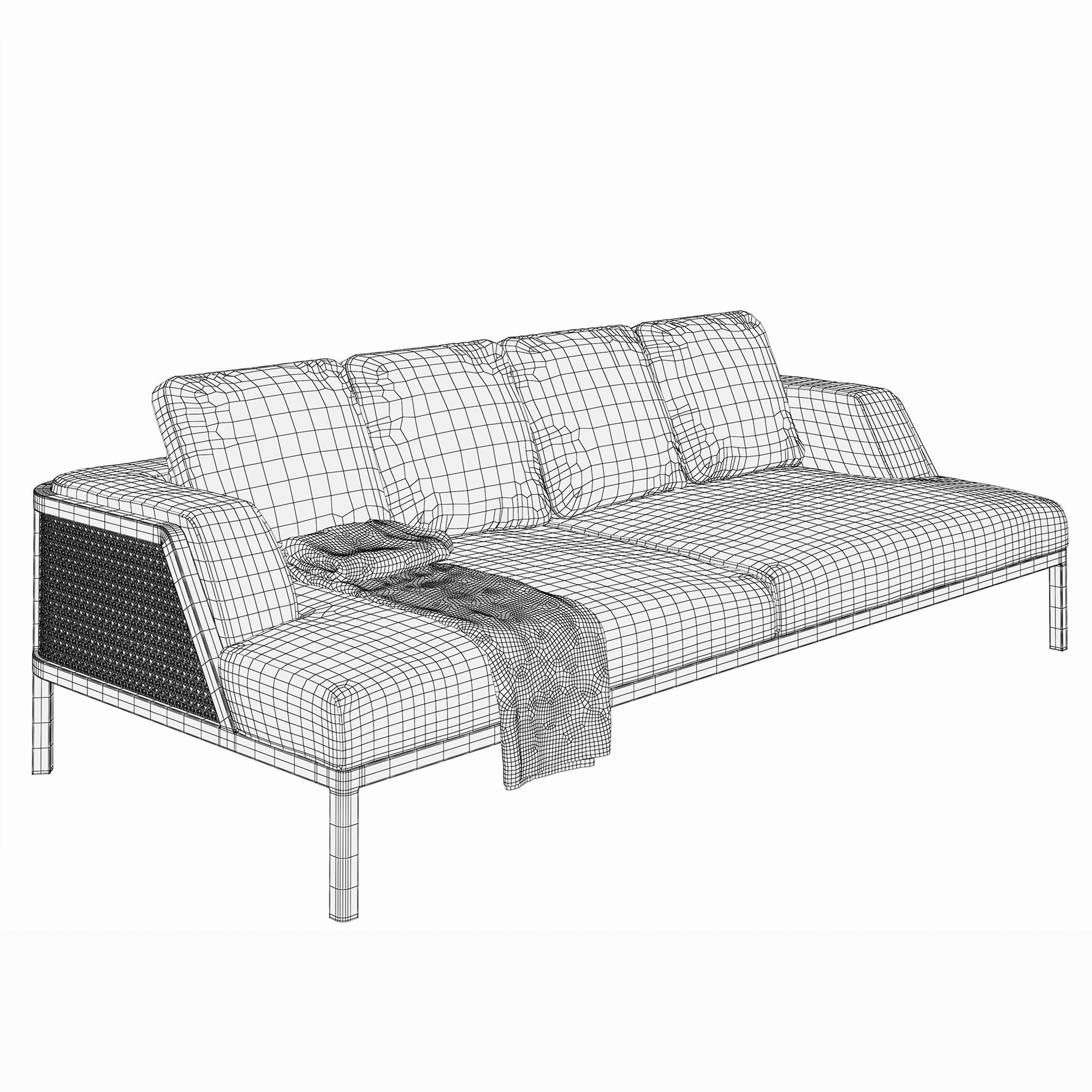 Ethimo Grand Life XL Sofa 3D model_11