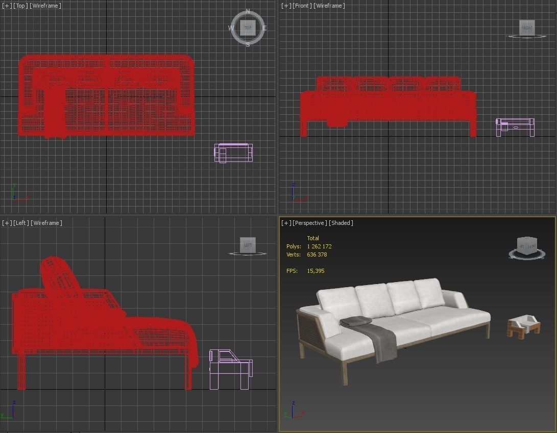 Ethimo Grand Life XL Sofa 3D model_13