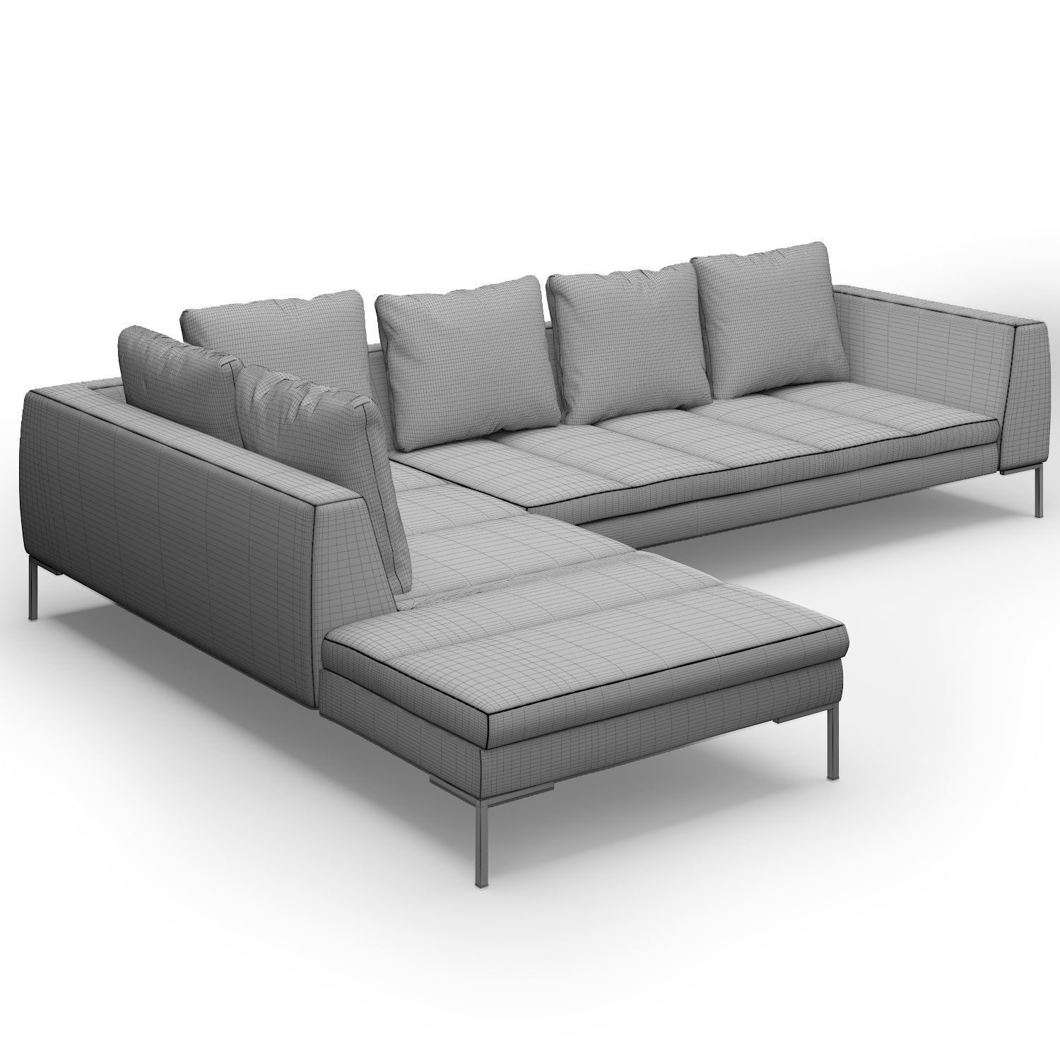 Madison Sofa 3D model_3