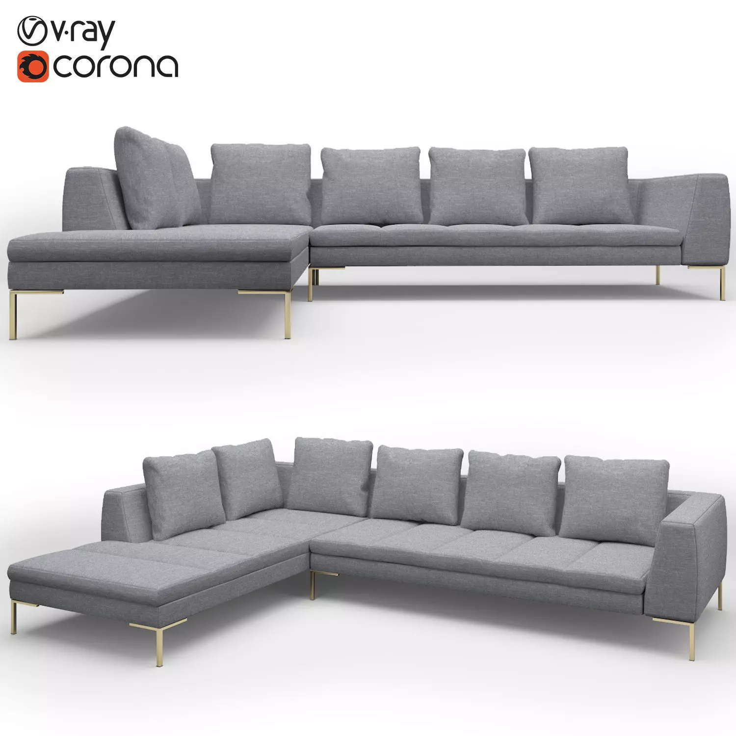 Madison Sofa 3D model_0