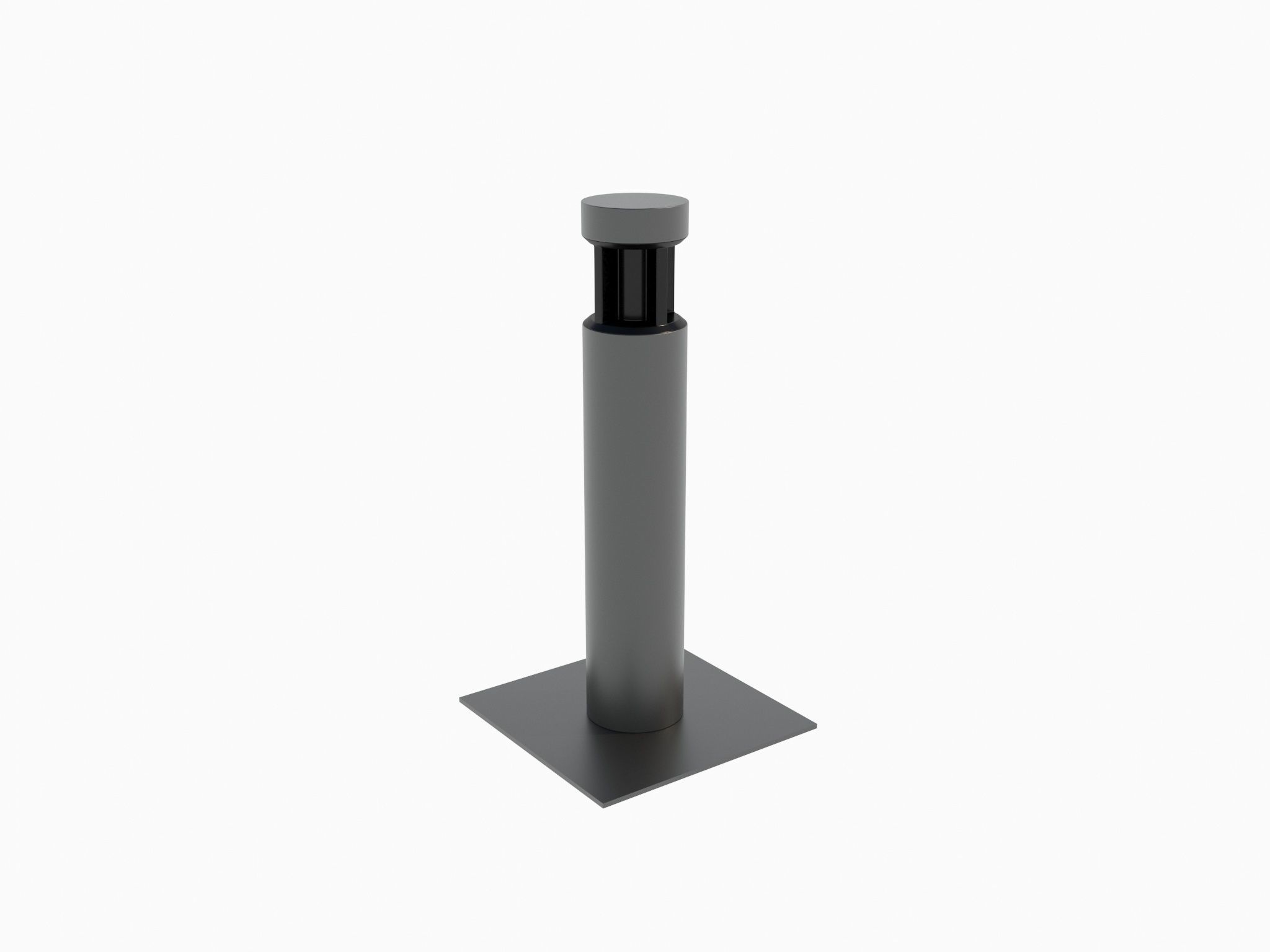 Inula Light Pole Low-poly 3D model_24