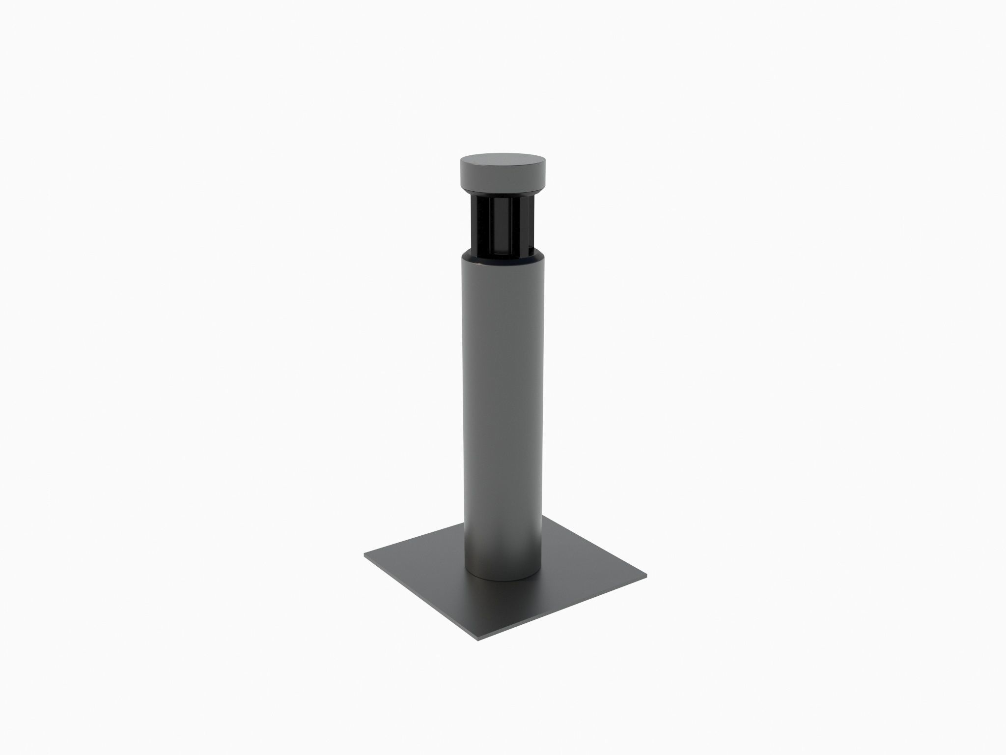 Inula Light Pole Low-poly 3D model_19