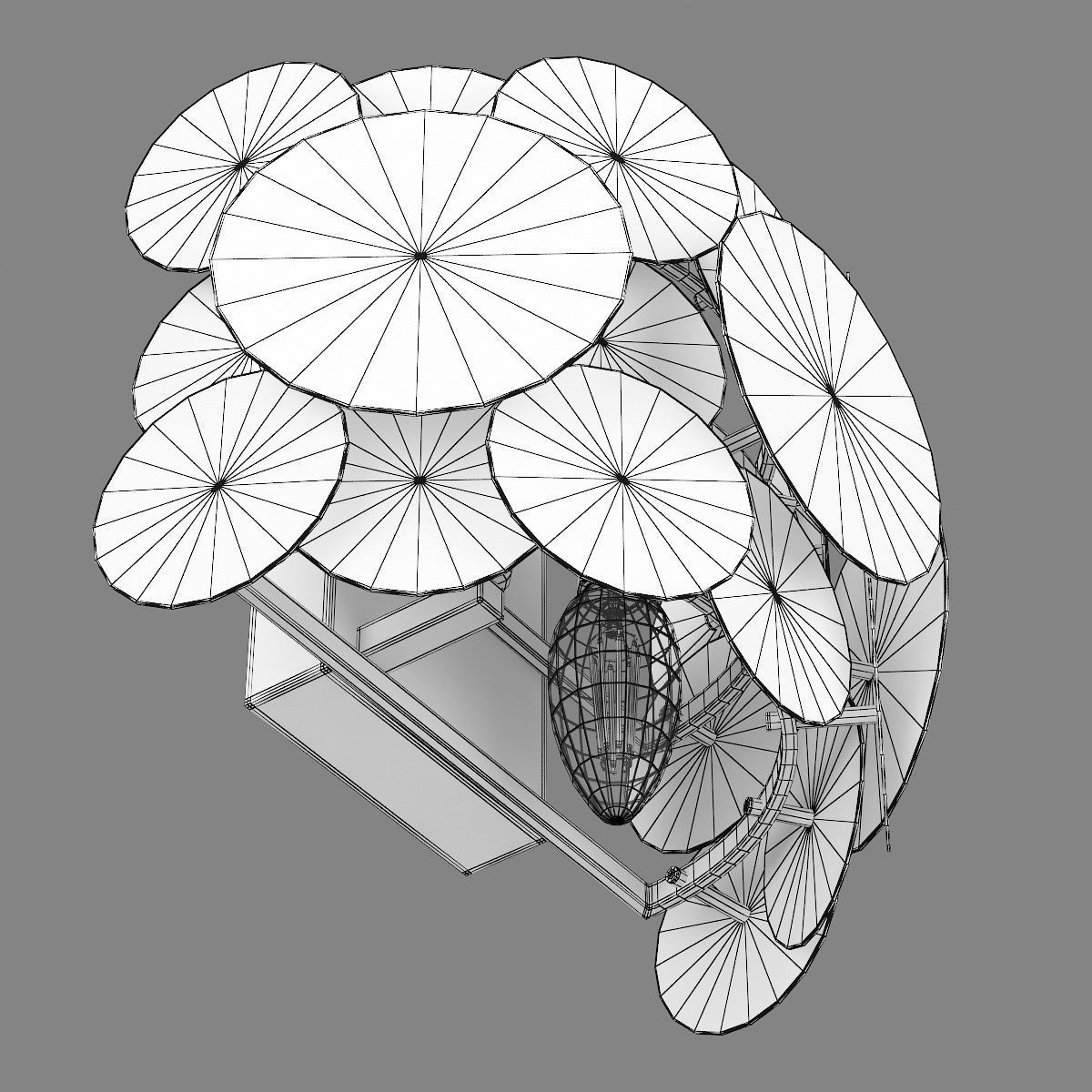 797621 Circo Lightstar Sconce 3D model_8