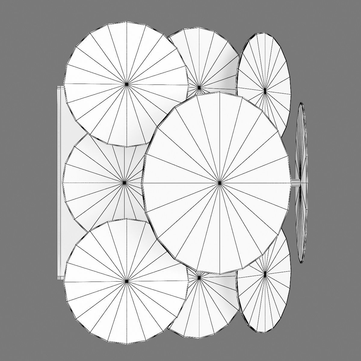 797621 Circo Lightstar Sconce 3D model_6