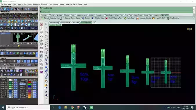 5 Cross with amazing Design 5 sizes 