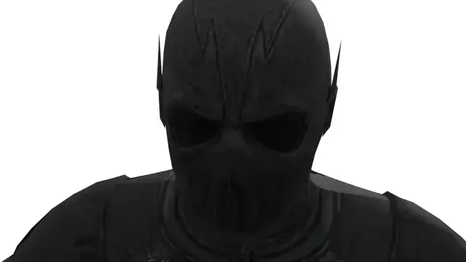 Zoom Villain from The Flash Free low-poly 3D model