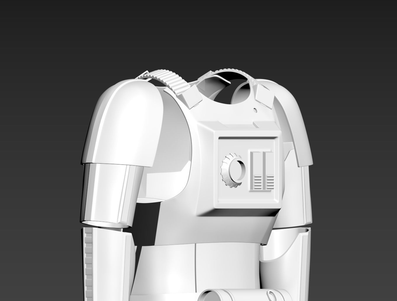 Star Wars Rogue One TK First Imperial Stormtrooper Armor 3D print model_5