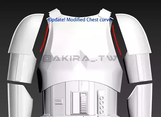 Star Wars Rogue One TK First Imperial Stormtrooper Armor 3D print model