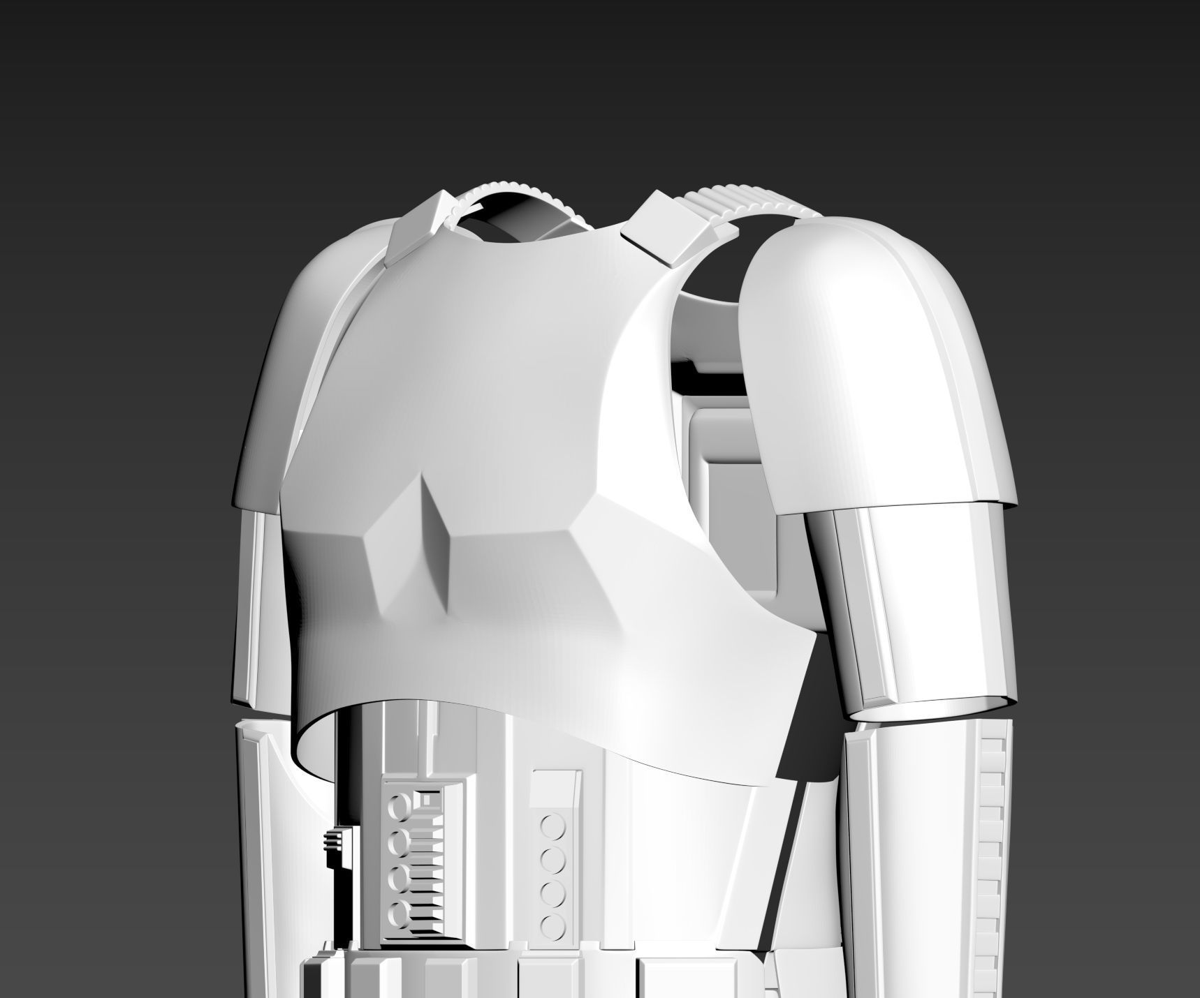 Star Wars Rogue One TK First Imperial Stormtrooper Armor 3D print model_1