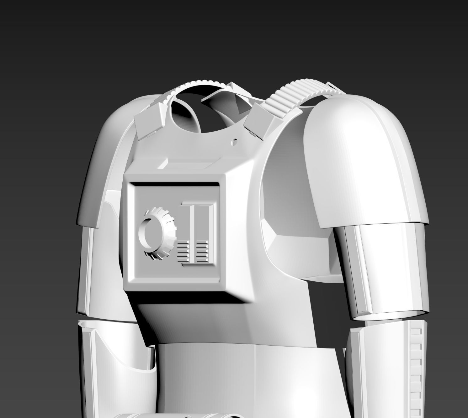 Star Wars Rogue One TK First Imperial Stormtrooper Armor 3D print model_3