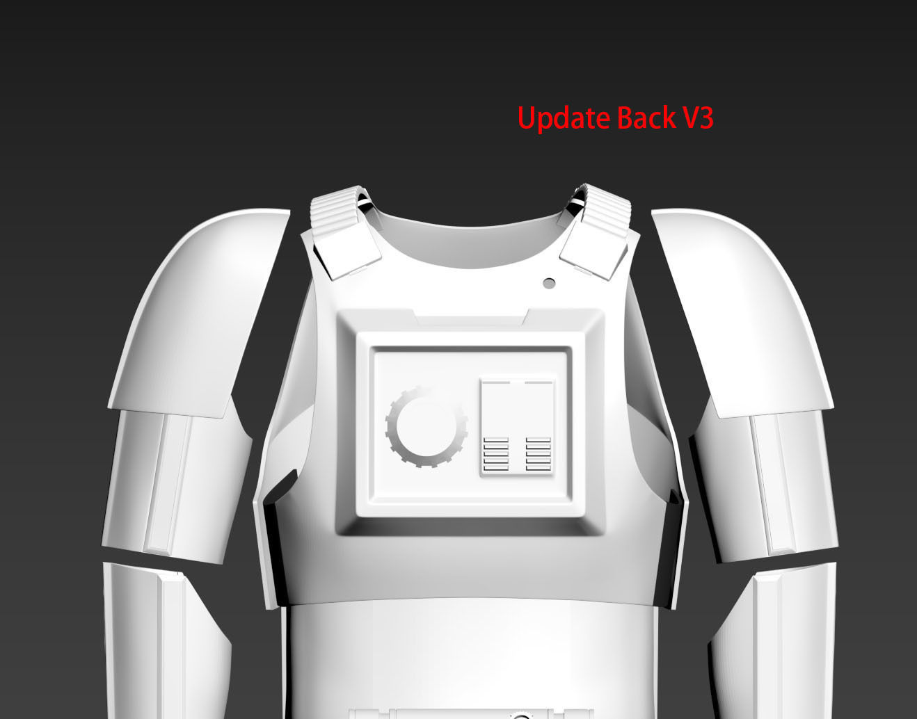 Star Wars Rogue One TK First Imperial Stormtrooper Armor 3D print model_4