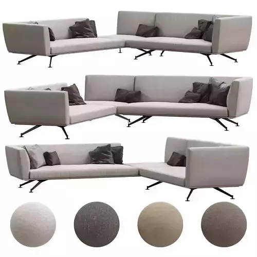 Lema Neil Sofa 28 by Francesco Rota 3D model