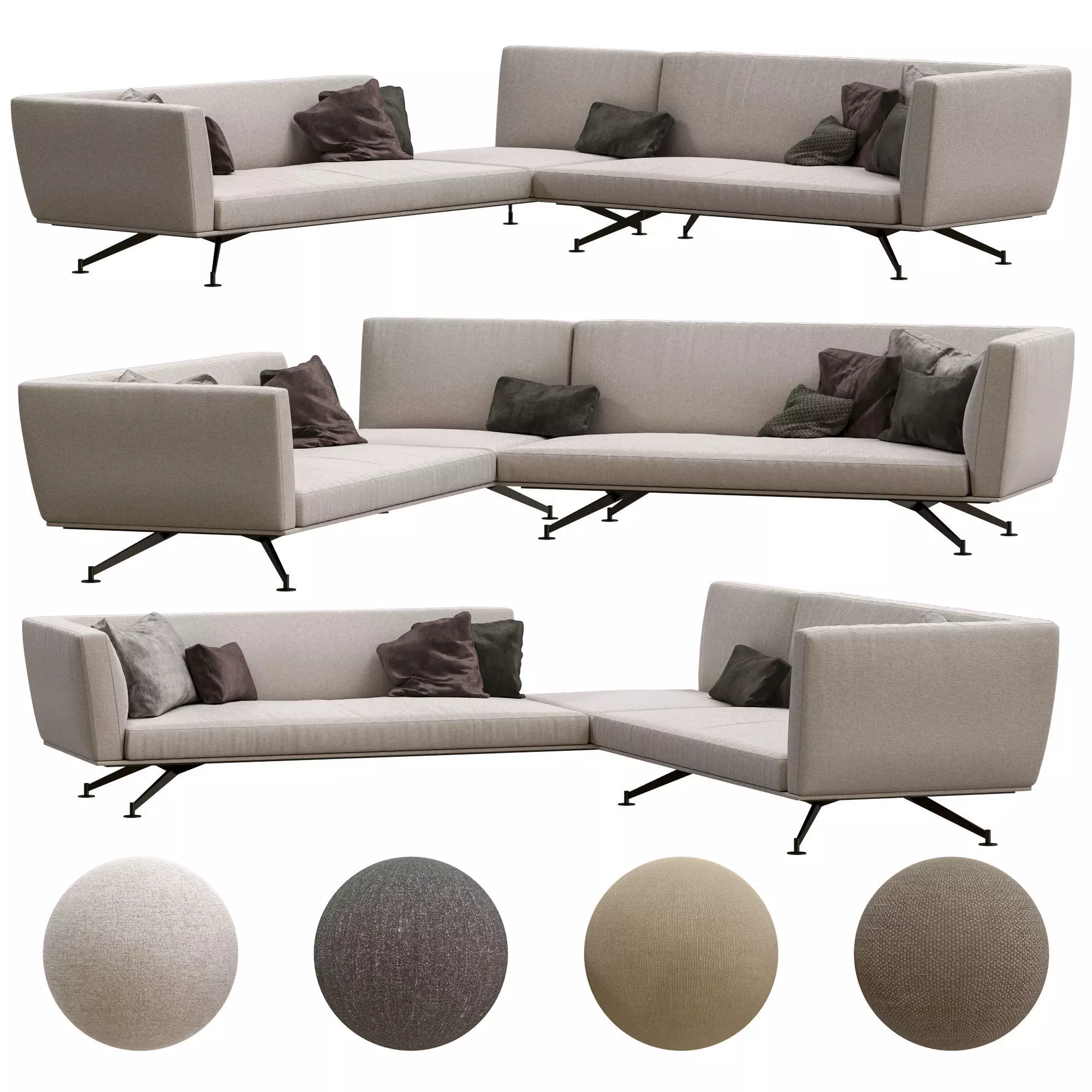 Lema Neil Sofa 28 by Francesco Rota 3D model_0